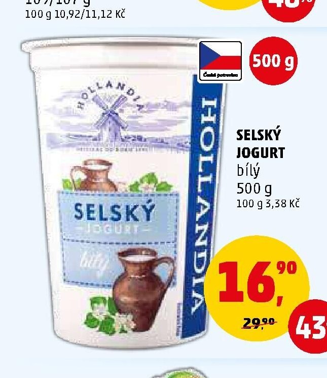 Selský jogurt Hollandia - Penny Market aktualniletaky.eu