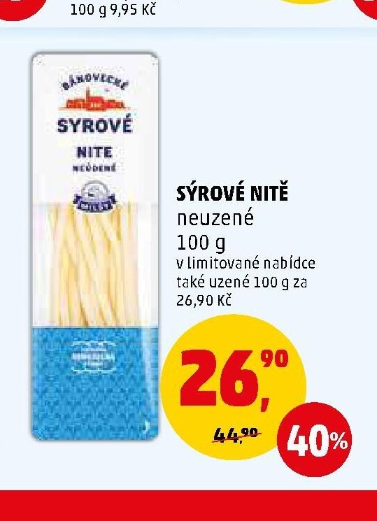 Sýrové nitě - Penny Market aktualniletaky.eu