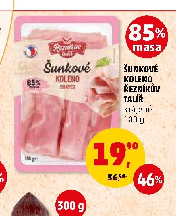 ŠUNKOVÉ KOLENO ŘEZNÍKŮV TALÍŘ krájené 100 g - Penny Market aktualniletaky.eu