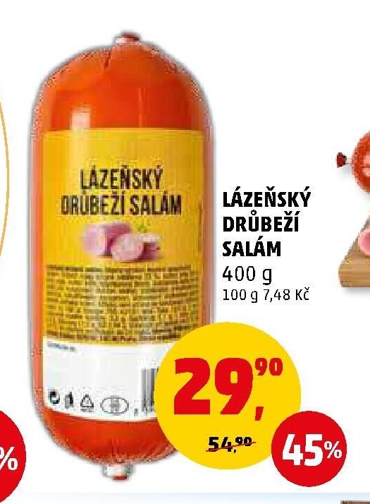 LÁZEŇSKÝ DRŮBEŽÍ SALÁM - Penny Market aktualniletaky.eu
