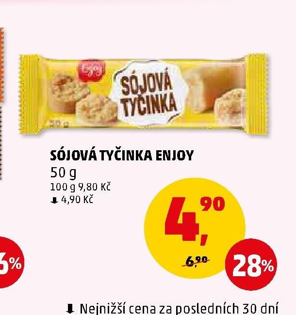 Sójová tyčinka Enjoy - Penny Market aktualniletaky.eu