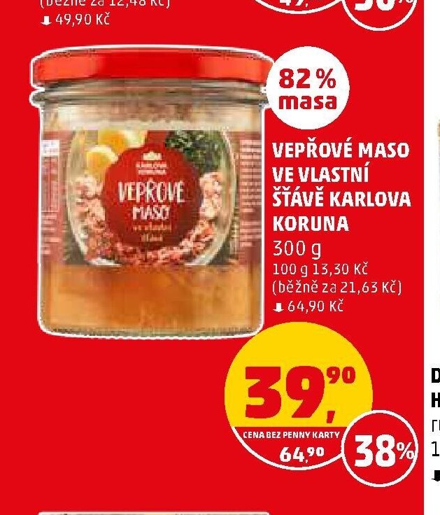 VEPŘOVÉ MASO VE VLASTNÍ ŠŤÁVĚ KARLOVA KORUNA - Penny Market aktualniletaky.eu
