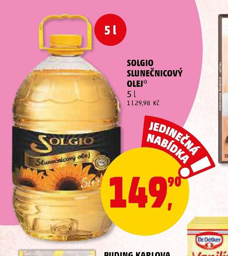 SOLGIO SLUNEČNICOVÝ OLEJ - Penny Market aktualniletaky.eu