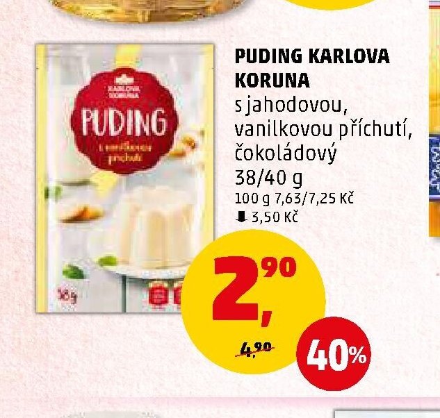 PUDING KARLOVA KORUNA - Penny Market aktualniletaky.eu