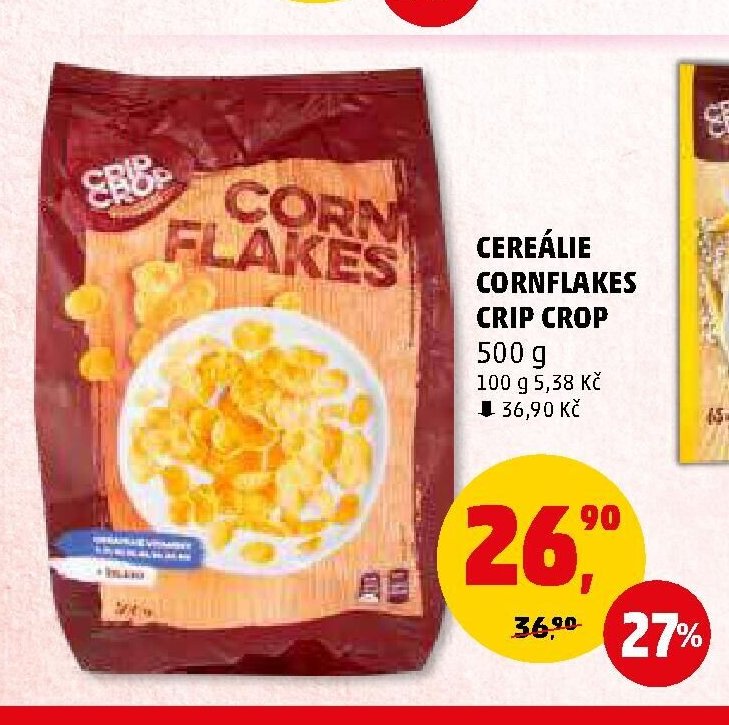 CEREÁLIE CORNFLAKES CRIP CROP - Penny Market aktualniletaky.eu