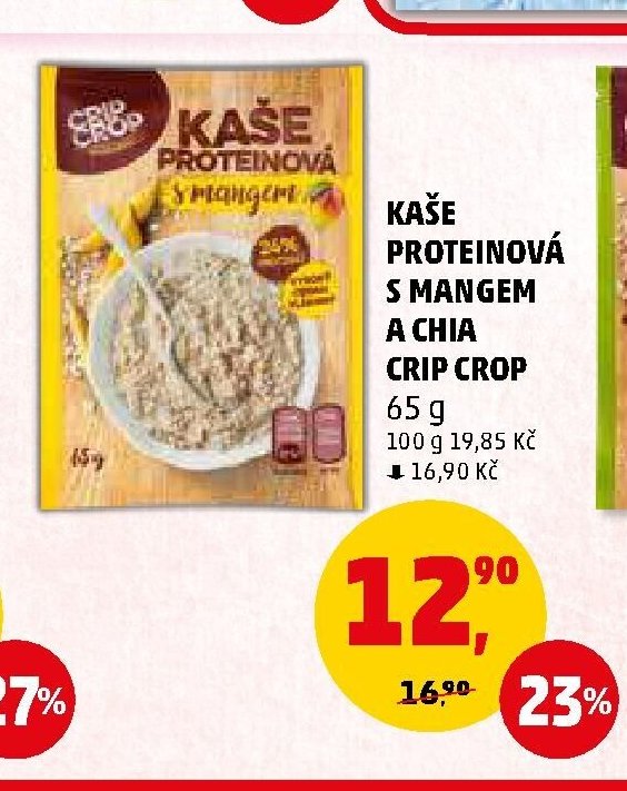 KAŠE PROTEINOVÁ S MANGEM A CHIA CRIP CROP - Penny Market aktualniletaky.eu