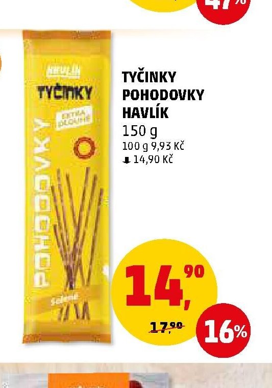 Tyčinky Pohodovky Havlík - Penny Market aktualniletaky.eu