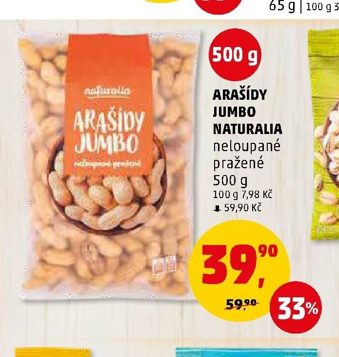 Arašídy Jumbo Naturalia - Penny Market aktualniletaky.eu