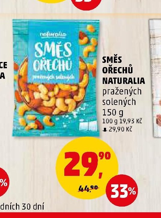 Směs ořechů Naturalia - Penny Market aktualniletaky.eu