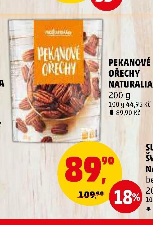 Pekanové ořechy Naturalia - Penny Market aktualniletaky.eu