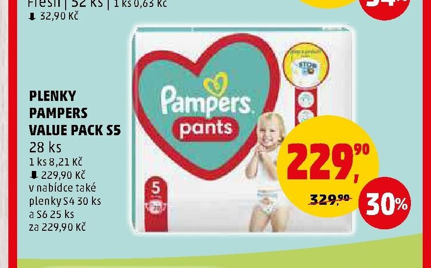 PLENKY PAMPERS VALUE PACK S5 - Penny Market aktualniletaky.eu