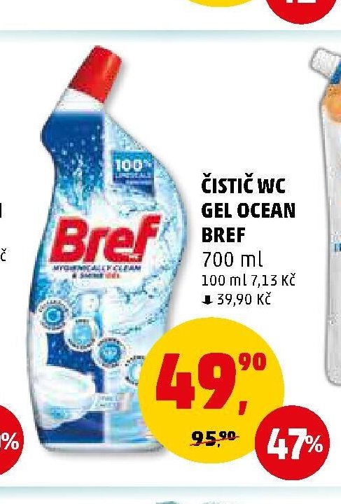 Čistič WC Bref Gel Ocean - Penny Market aktualniletaky.eu