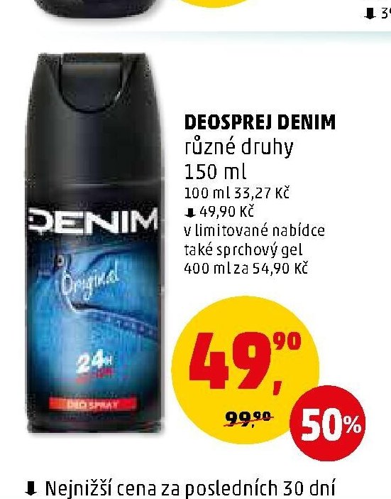 Deosprej Denim - Penny Market aktualniletaky.eu