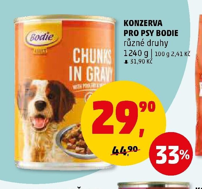 KONZERVA PRO PSY BODIE - Penny Market aktualniletaky.eu