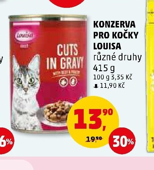 KONZERVA PRO KOČKY LOUISA - Penny Market aktualniletaky.eu