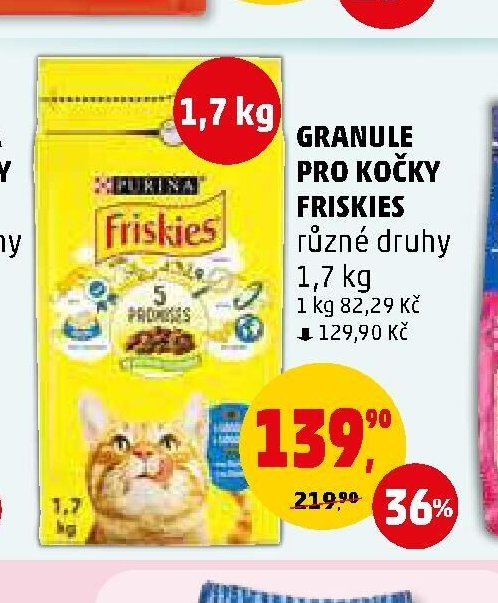 GRANULE PRO KOČKY FRISKIES - Penny Market aktualniletaky.eu