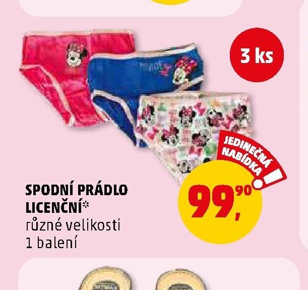 SPODNÍ PRÁDLO LICENČNÍ - Penny Market aktualniletaky.eu