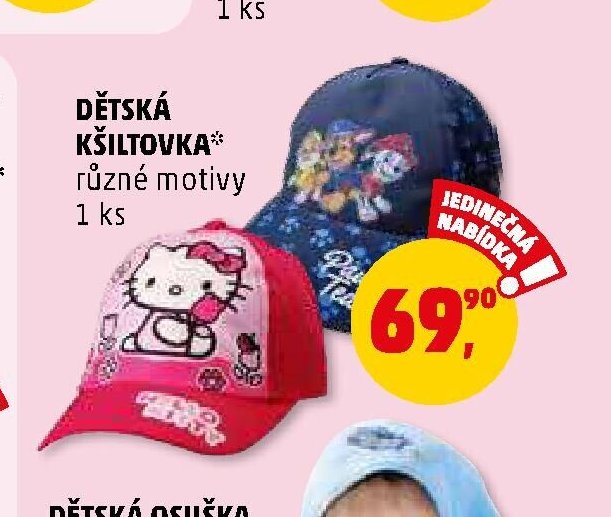 DĚTSKÁ KŠILTOVKA - Penny Market aktualniletaky.eu