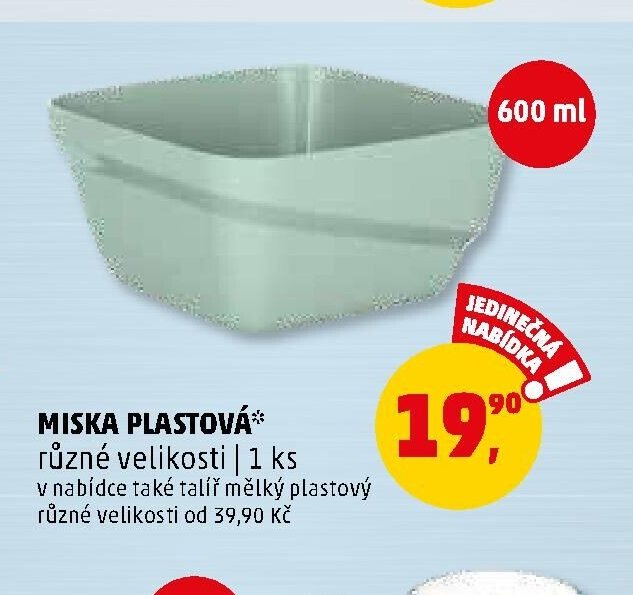 MISKA PLASTOVÁ - Penny Market aktualniletaky.eu