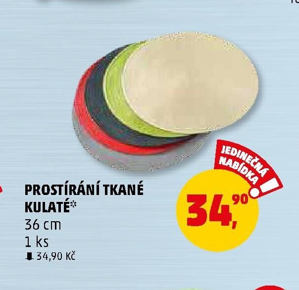 PROSTÍRÁNÍ TKANÉ KULATÉ - Penny Market aktualniletaky.eu