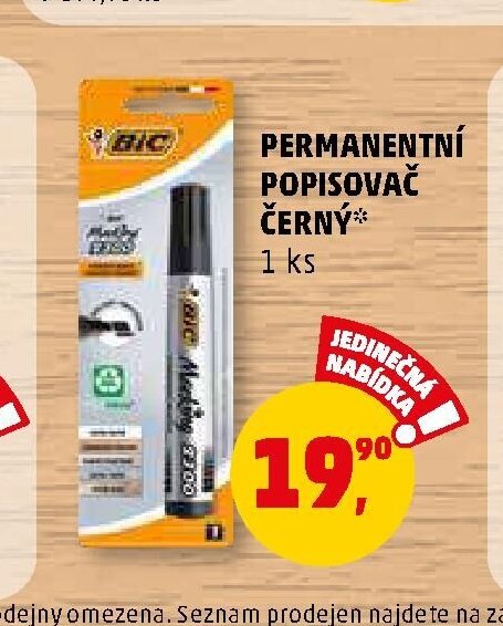 PERMANENTNÍ PISOVAČ ČERNÝ - Penny Market aktualniletaky.eu
