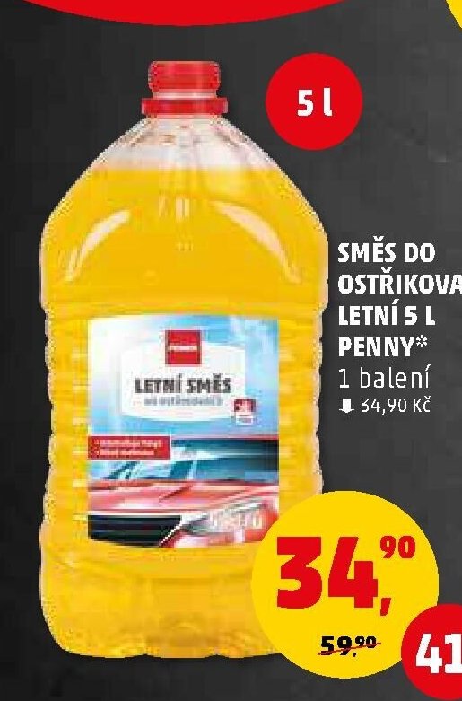 Směs do ostřikovačů letní 5 l - Penny Market aktualniletaky.eu