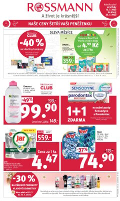 aktuální leták ROSSMANN drogerie 12.7.2023-25.7.2023