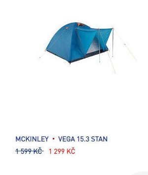 MCKINLEY - VEGA 15.3 STAN
