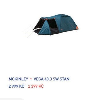 MCKINLEY - VEGA 40.3 SW STAN