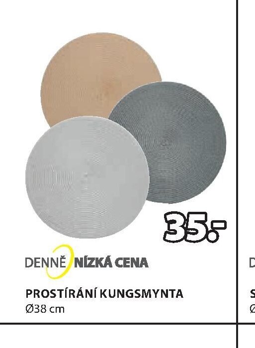 PROSTÍRÁNÍ KUNGSMYNTA