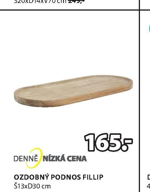 OZDOBNÝ PODNOS FILLIP