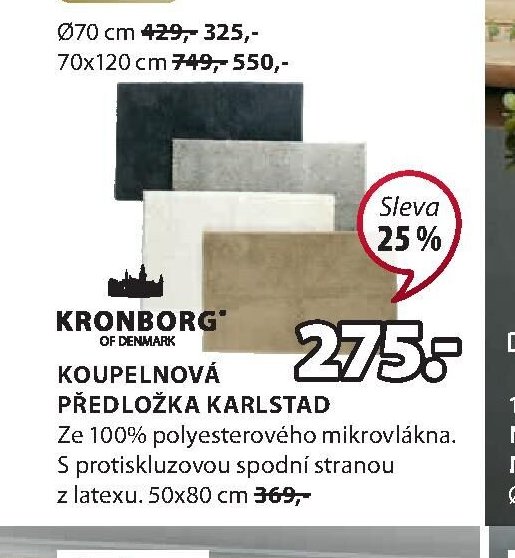 KOUPELNOVÁ PŘEDLOŽKA KARLSTAD