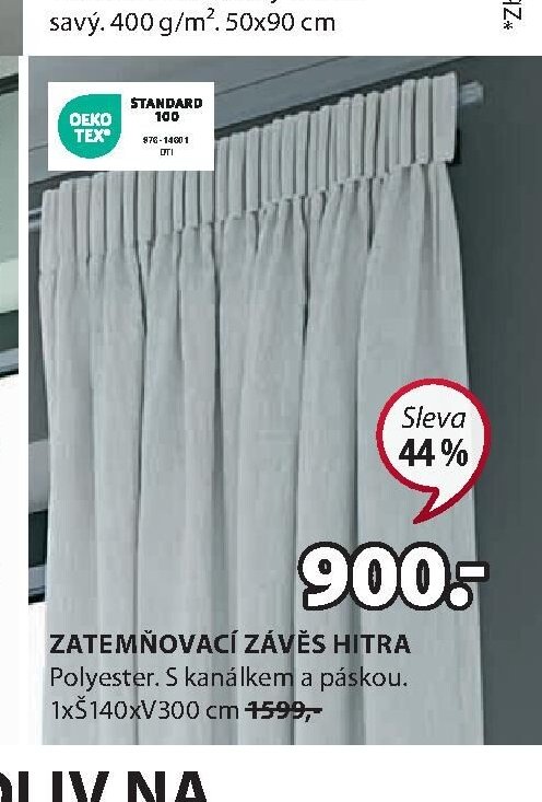 ZATEMŇOVACÍ ZÁVĚS HITRA