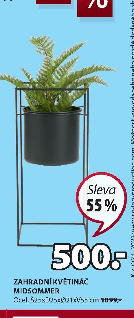 ZAHRADNÍ KVĚTINÁČ MIDSOMMER