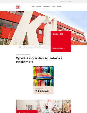 aktuální leták Kik textil 19.7.2023-25.7.2023