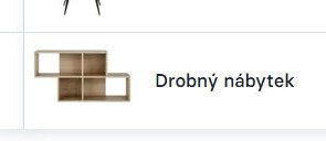 Drobný nábytek