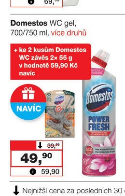 Domestos WC gel