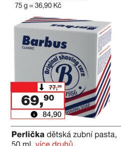 Barbus mýdlo na holení, 150 ml