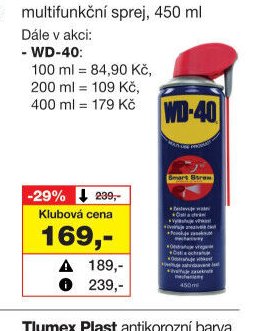 WD-40 Smart Straw multifunkční sprej, 450 ml