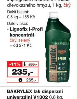 Lignofix I-Profi aplikační impregnace