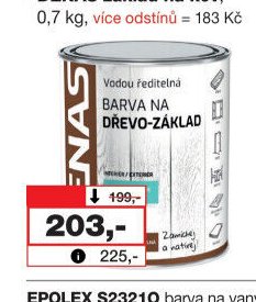 DENAS na dřevo-základ