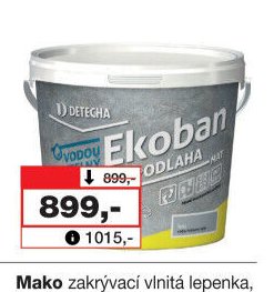 Ekoban barva na betonové podlahy, 5 kg, mat, šedá