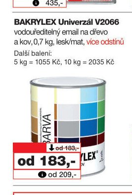 BAKRYLEX Univerzál V2066