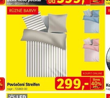 Povlečení Streifen