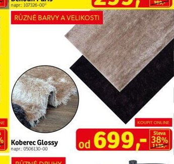 Koberec Glossy