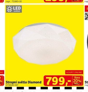 Stropní světlo Diamond