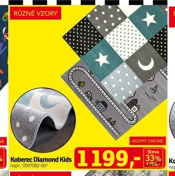 Koberec Diamond Kids