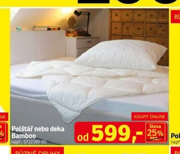 Polštář nebo deka Bamboo
