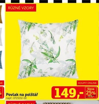 Povlak na polštář