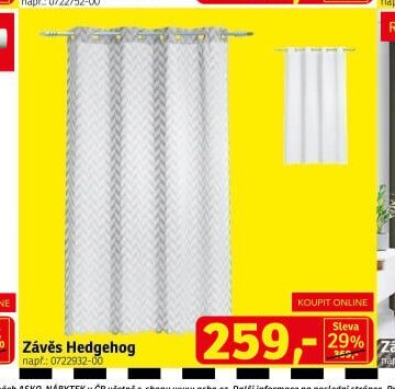 Závěs Hedgehog